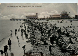 Gt. Yarmouth - Beach And Wellington Pier - Sonstige & Ohne Zuordnung