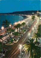 06 - Nice - La Promenade Des Anglais La Nuit - CPM - Voir Scans Recto-Verso - Nizza By Night