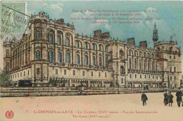 78 - Saint Germain En Laye - Le Château - Façade Septentrionale - Colorisée - CPA - Voir Scans Recto-Verso - St. Germain En Laye (Kasteel)