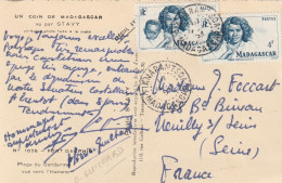 CP De MADAGASCAR écrite Par Olivier GUICHARD (baron Et Maire De La Baule) à Son Ami Sénateur Jacques FOCCART.(Françafriq - Politiques & Militaires