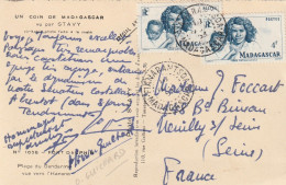 CP De MADAGASCAR écrite Par Olivier GUICHARD (baron Et Maire De La Baule) à Son Ami Sénateur Jacques FOCCART.(Françafriq - Politiek & Militair