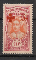 OCEANIE - 1915 - N°YT. 41 - Croix Rouge - Neuf * / MH VF - Unused Stamps