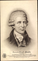 CPA Komponist Joseph Haydn, Portrait - Personajes Históricos