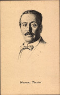 Artiste CPA Komponist Giacomo Puccini, Portrait - Personajes Históricos