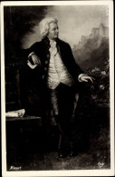 CPA Komponist Wolfgang Amadeus Mozart, Portrait - Personajes Históricos