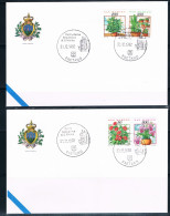 SAN MARINO 1992: Faetano, Annullo Posta Aerea Ed Ordinario. - Airmail