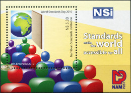 Namibia 2010. World Standard Day (MNH OG) Souvenir Sheet - Namibia (1990- ...)