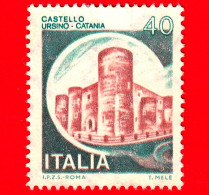 Nuovo - MNH - ITALIA - 1980 - Castelli D'Italia - Castello Ursino, A Catania - 40 - 1971-80: Mint/hinged