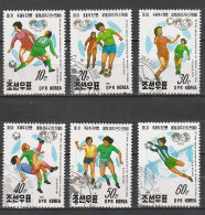 Korea 1991 FIFA World Cup Women  Y.T. 2250/2255 (0) - Corea Del Norte
