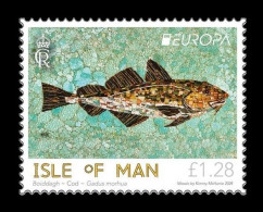 Isle Of Man 2024 Mih. 3120 Europa. Underwater Fauna And Flora. Fisches. Atlantic Cod MNH ** - Isola Di Man