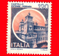 Nuovo - MNH - ITALIA - 1980 - Castelli D'Italia - Castello Estense, A Ferrara - 120 - 1971-80: Nieuw/plakker