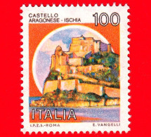 Nuovo - MNH - ITALIA - 1980 - Castelli D'Italia - Castello Aragonese, Ad Ischia (NA) - 100 - 1971-80: Neufs