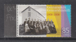 2008 Iceland Teachers' College Education Complete Set Of 1 MNH - Ongebruikt