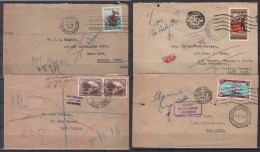 SOUTH AFRICA STAMPS. 4  COVERS 1960-1962. - Cartas & Documentos