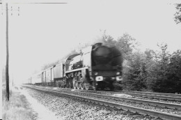 PHOTO Chemin De Fer  Locomotive A Vapeur - Unclassified