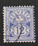 SVIZZERA 1882 - Usados