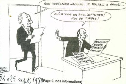 ► Coupure De Presse  Quotidien Le Figaro Jacques Faisant 1983  Defferre  Corse - 1950 à Nos Jours