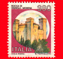 Nuovo - MNH - ITALIA - 1987 - Castelli D'Italia - Castello Di Vignola, A Modena - 380 L. - 1981-90: Nieuw/plakker