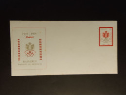 MONACO Envveloppe Jubilé 1999 - Postal Stationery