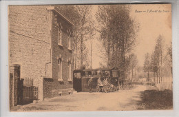Geer  ,L'arrêt Du Tram ( Stoomtram , Tram Vicinal à Vapeur - Geer