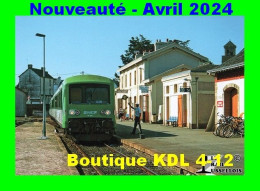 RU 2178 - Autorail Caravelle X 4606 En Gare - QUIBERON - Morbihan - SNCF - Estaciones Con Trenes