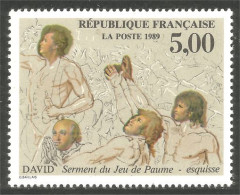 355 France Yv 2591 Tableau David Serment Jeu Paume Painting MNH ** Neuf SC (2591-1c) - French Revolution