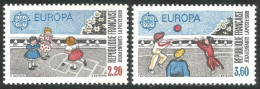 355 France Yv 2584-2585 Europa 1989 Jeux Enfants Children Games MNH ** Neuf SC (2584-2585-1b) - 1989