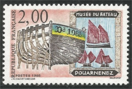 355 France Yv 2545 Douarnenez Musée Du Bateau Boat Ship Museum MNH ** Neuf SC (2545-1a) - Ships