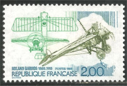 355 France Yv 2544 Roland Garros Pilote Pilot Avion Airplane Aereo MNH ** Neuf SC (2544-1b) - Vliegtuigen