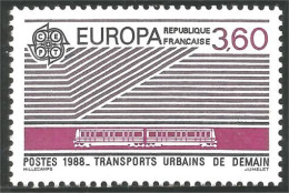 355 France Yv 2532 Europa Train Tramway Metro MNH ** Neuf SC (2532-1c) - Tram