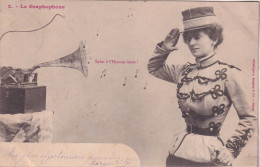 Bergeret  -  Le Graphophone * Gramophone Phono Phonographe - Bergeret