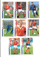 EH35 - CARTES UPPER DECK USA 94 - NEDERLAND - DE GOEY BOSMAN DE BOER OVERMARS KOEMAN WITSCHGE ROY WOUTERS - Trading Cards