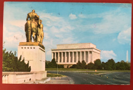 THE LINCOLN MEMORIAL - Washington, DC, USA - 1973 (c546) - Other & Unclassified