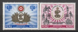 PEROU - N°PA  204/5 ** (1966) Garde Civile - Peru