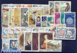 Monaco 1970 Yearset 1970, Complete, 39v, Mint NH, Various - Yearsets (by Country) - Unused Stamps