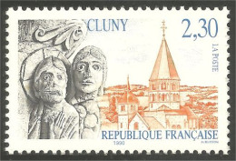 356 France Yv 2657 Abbaye Cluny Abbey Church MNH ** Neuf SC (2657-1b) - Abdijen En Kloosters