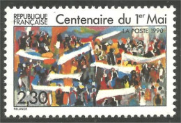 356 France Yv 2644 1er Mai May Fête Travail Labour Day MNH ** Neuf SC (2644-1b) - Usines & Industries