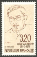 356 France Yv 2641 Jean Guéhenno Écrivain Writer Polémiste MNH ** Neuf SC (2641-1b) - Otros & Sin Clasificación