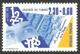 356 France Yv 2639 Journée Timbre Métiers Poste MNH ** Neuf SC (2639-1b) - Stamp's Day