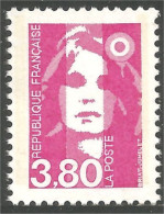 356 France Yv 2624 Marianne Bicentenaire 3f 80 Rose MNH ** Neuf SC (2624-1b) - 1989-1996 Marianne (Zweihunderjahrfeier)