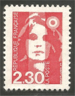 356 France Yv 2614 Marianne Bicentenaire 2f 30 Rouge Red MNH ** Neuf SC (2614-1a) - Ungebraucht