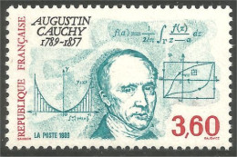 356 France Yv 2610 Augustin Cauchy Mathematicien Mathematician MNH ** Neuf SC (2610-1c) - Other & Unclassified