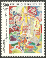 356 France Yv 2606 Tableau Régates Vent Arrière Lapicque Bateau MNH ** Neuf SC (2606-1) - Schiffe