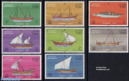 Oman 1996 Ships 8v, Mint NH, Transport - Ships And Boats - Ships