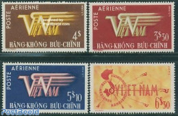 Vietnam, South 1952 Airmail 4v, Mint NH, Various - Maps - Géographie