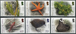 Tristan Da Cunha 2016. Biodiversity (II) (MNH OG) Set Of 6 Stamps - Tristan Da Cunha