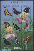 Saint Vincent 1996 Butterflies 9v M/s, Mint NH, Nature - Butterflies - Flowers & Plants - St.Vincent (1979-...)