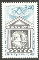 357 France Yv 2796 Droit  Homme Human Rights Ordre Maçonnique Freemasons MNH ** Neuf SC (2796-1b) - Freimaurerei