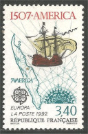 357 France Yv 2756 Amérique Christophe Colomb Voilier Sailing Ship Boat MNH ** Neuf SC (2756-1b) - Schiffe