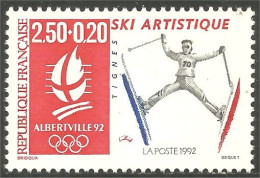 357 France Yv 2709 Jeux Olympiques Albertville Ski Acrobatique MNH ** Neuf SC (2709-1c) - Skiing